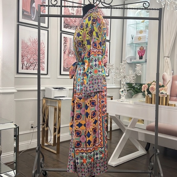 NWT ZARA PRINTED KIMONO - Picture 6 of 12